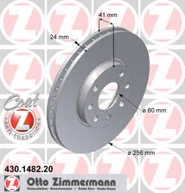 

tarcza hamulcowa 430148220 Otto Zimmermann