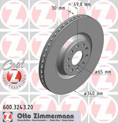 Купить Otto Zimmermann 600.3243.20 по низкой цене в Польше!