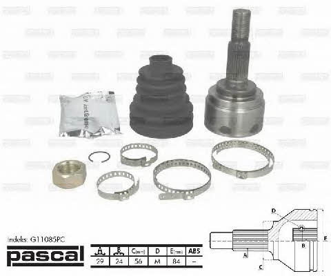 Pascal G11085PC Constant velocity joint (CV joint), outer, set G11085PC: Buy near me in Poland at 2407.PL - Good price!