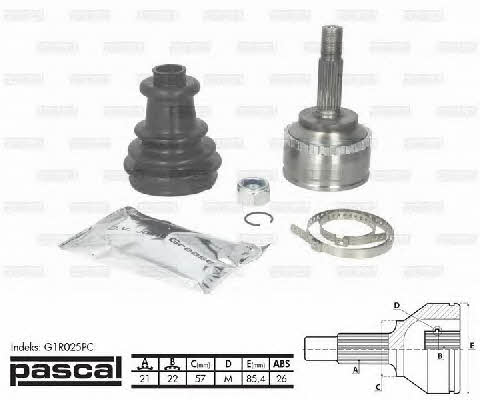 Pascal G1R025PC Constant velocity joint (CV joint), outer, set G1R025PC: Buy near me in Poland at 2407.PL - Good price!
