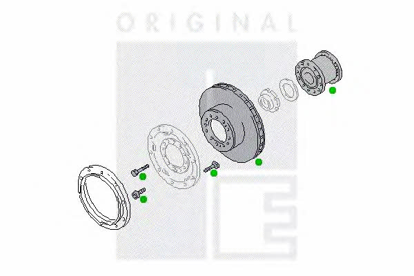 PE Automotive 2311-11881-0418-02 Маточина колеса передня 231111881041802: Приваблива ціна - Купити у Польщі на 2407.PL!