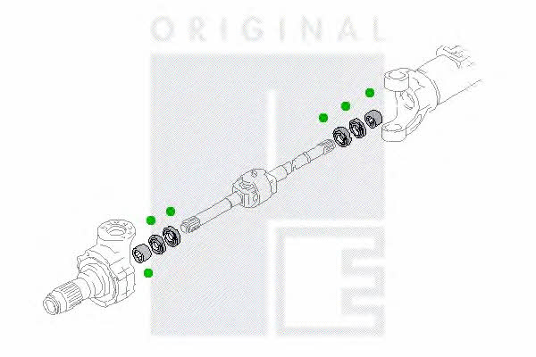 PE Automotive 2311-01371-0276-01 Вал приводной 231101371027601: Отличная цена - Купить в Польше на 2407.PL!