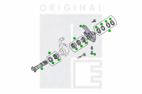 PE Automotive 2311-11905-0409-01 Brake Shaft 231111905040901: Buy near me in Poland at 2407.PL - Good price!