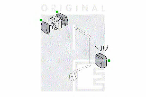 PE Automotive 2141-11904-0456-03 Зеркало наружное заднего вида 214111904045603: Отличная цена - Купить в Польше на 2407.PL!