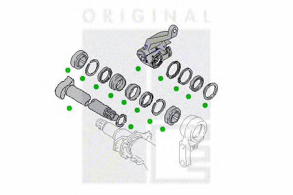 PE Automotive 2313-09479-0267-02 Гальмівний вал 231309479026702: Приваблива ціна - Купити у Польщі на 2407.PL!