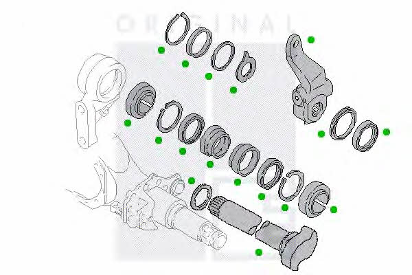 PE Automotive 2313-01631-0246-03 Brake Shaft 231301631024603: Buy near me in Poland at 2407.PL - Good price!