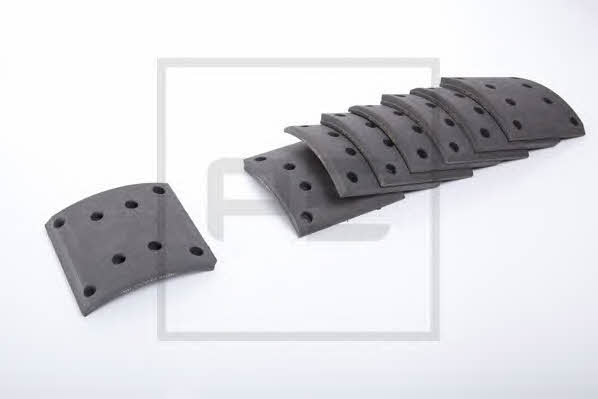 PE Automotive 086.108-00A Brake lining set 08610800A: Buy near me in Poland at 2407.PL - Good price!