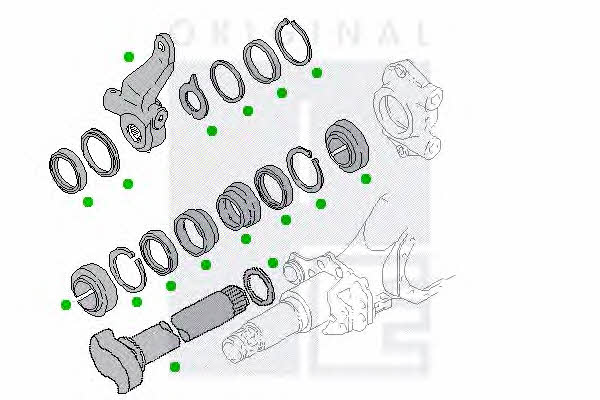 PE Automotive 2313-07448-0251-01 Тормозной вал 231307448025101: Отличная цена - Купить в Польше на 2407.PL!