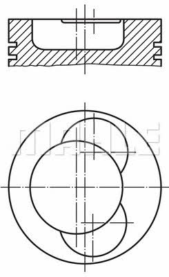 Mahle/Perfect circle 56 12538 0 Kolben 56125380: Kaufen Sie zu einem guten Preis in Polen bei 2407.PL!