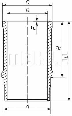 Mahle/Perfect circle 62 36928 0 Motorhülse 62369280: Kaufen Sie zu einem guten Preis in Polen bei 2407.PL!