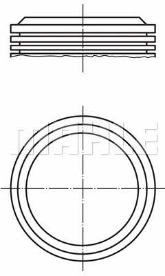 Mahle/Perfect circle 53 05328 2 Поршень 53053282: Приваблива ціна - Купити у Польщі на 2407.PL!