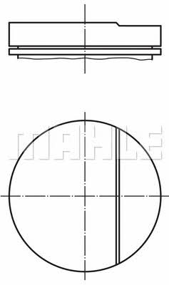 Mahle/Perfect circle 56 01658 2W Tłok 56016582W: Dobra cena w Polsce na 2407.PL - Kup Teraz!