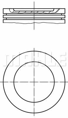 Mahle/Perfect circle 56 11108 DW Tłok 5611108DW: Dobra cena w Polsce na 2407.PL - Kup Teraz!