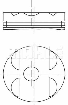 Mahle/Perfect circle 56 11998 1W Tłok 56119981W: Dobra cena w Polsce na 2407.PL - Kup Teraz!