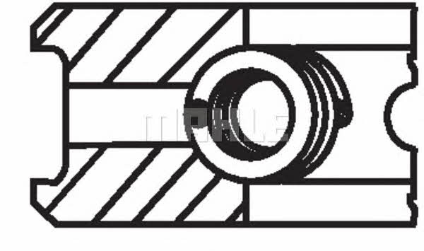 Mahle/Perfect circle 47 90344 1 Кільця поршневі, комплект 47903441: Приваблива ціна - Купити у Польщі на 2407.PL!