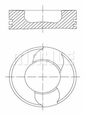 Mahle/Perfect circle 56 12968 0 Tłok 56129680: Dobra cena w Polsce na 2407.PL - Kup Teraz!