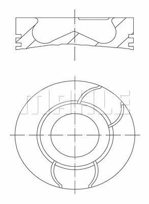 Mahle/Perfect circle 56 14948 0X Tłok 56149480X: Dobra cena w Polsce na 2407.PL - Kup Teraz!