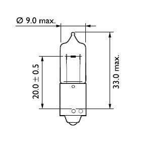 

żarówka żółty hy21w 12v 21w 12146cp Philips