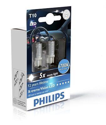 Philips 129326700KX2 Lampa LED Philips X-Treme Vision LED T10 12V W2,1x9,5d (2 szt.) 129326700KX2: Dobra cena w Polsce na 2407.PL - Kup Teraz!