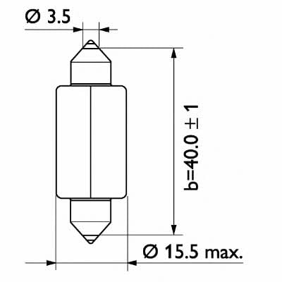 Philips 13850CP Лампа розжарювання T15 24V 15W 13850CP: Приваблива ціна - Купити у Польщі на 2407.PL!