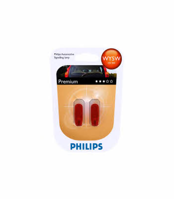 Philips Żarówka żółta WY5W 12V 5W 12396NACP – cena 9 PLN