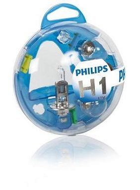 Philips 55717EBKM Набір запасних ламп Philips Essential Box H1 12V 55717EBKM: Приваблива ціна - Купити у Польщі на 2407.PL!