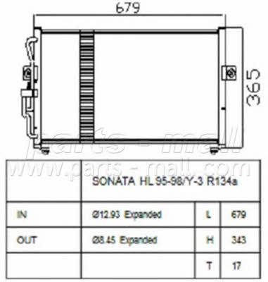PMC PXNCA-037 Радиатор кондиционера (Конденсатор) PXNCA037: Отличная цена - Купить в Польше на 2407.PL!