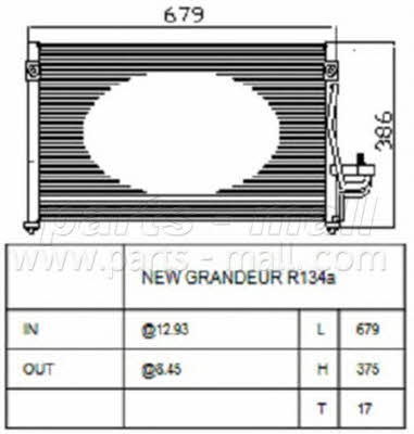 PMC PXNCA-049 Радиатор кондиционера (Конденсатор) PXNCA049: Отличная цена - Купить в Польше на 2407.PL!