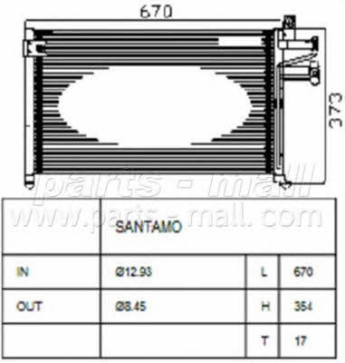 PMC PXNCA-063 Радиатор кондиционера (Конденсатор) PXNCA063: Купить в Польше - Отличная цена на 2407.PL!