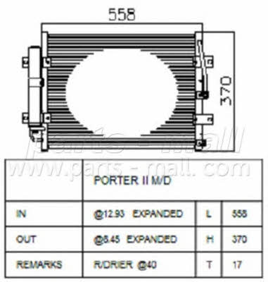 PMC PXNCA-112 Радиатор кондиционера (Конденсатор) PXNCA112: Отличная цена - Купить в Польше на 2407.PL!
