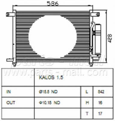 PMC PXNCC-019 Радиатор кондиционера (Конденсатор) PXNCC019: Отличная цена - Купить в Польше на 2407.PL!