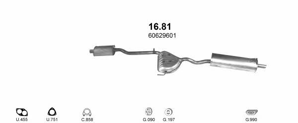 Polmostrow POLMO00436 Система випуску відпрацьованих газів POLMO00436: Приваблива ціна - Купити у Польщі на 2407.PL!