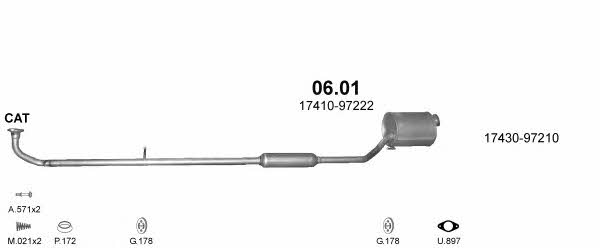 Polmostrow POLMO01846 Abgasanlage POLMO01846: Kaufen Sie zu einem guten Preis in Polen bei 2407.PL!