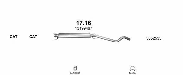 Polmostrow POLMO05668 Exhaust system POLMO05668: Buy near me at 2407.PL in Poland at an Affordable price!