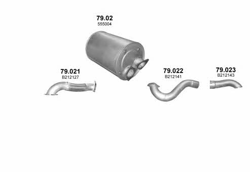 Polmostrow POLMO05783 Система випуску відпрацьованих газів POLMO05783: Приваблива ціна - Купити у Польщі на 2407.PL!