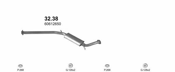 Polmostrow POLMO00357 Система випуску відпрацьованих газів POLMO00357: Приваблива ціна - Купити у Польщі на 2407.PL!