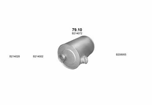 Polmostrow POLMO07517 Exhaust system POLMO07517: Buy near me in Poland at 2407.PL - Good price!