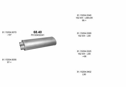 Polmostrow POLMO06946 Система випуску відпрацьованих газів POLMO06946: Приваблива ціна - Купити у Польщі на 2407.PL!