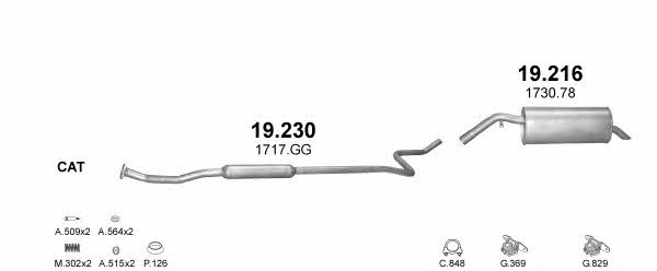  POLMO99136 Układ wydechowy POLMO99136: Dobra cena w Polsce na 2407.PL - Kup Teraz!