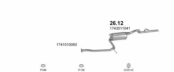 Polmostrow POLMO10384 Exhaust system POLMO10384: Buy near me in Poland at 2407.PL - Good price!