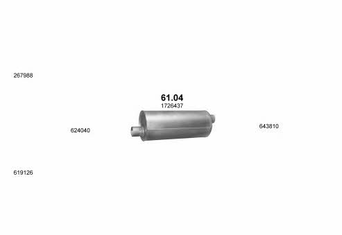 Polmostrow POLMO06407 Система випуску відпрацьованих газів POLMO06407: Приваблива ціна - Купити у Польщі на 2407.PL!