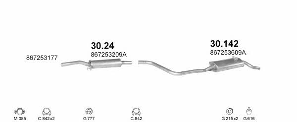 Polmostrow POLMO10923 Abgasanlage POLMO10923: Kaufen Sie zu einem guten Preis in Polen bei 2407.PL!