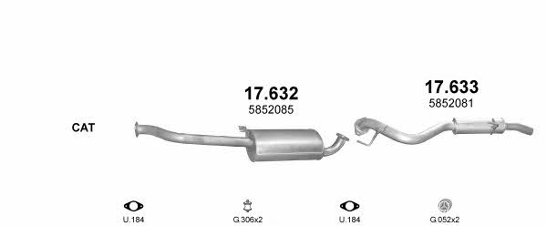 Polmostrow POLMO99328 Exhaust system POLMO99328: Buy near me in Poland at 2407.PL - Good price!