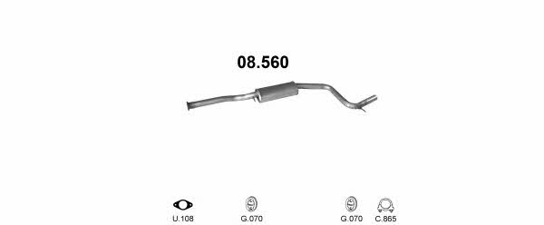 Polmostrow POLMO00920 Exhaust system POLMO00920: Buy near me in Poland at 2407.PL - Good price!