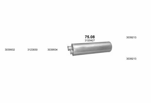 Polmostrow POLMO08827 Система выпуска отработаных газов POLMO08827: Отличная цена - Купить в Польше на 2407.PL!