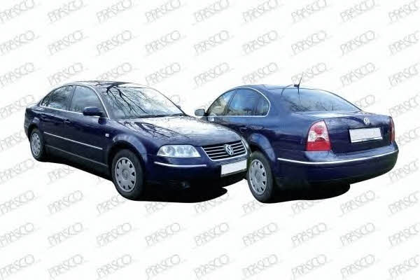 Prasco VW0531051 Бампер задній VW0531051: Приваблива ціна - Купити у Польщі на 2407.PL!