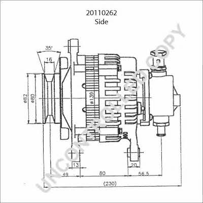 Alternator Prestolite electric 20110262