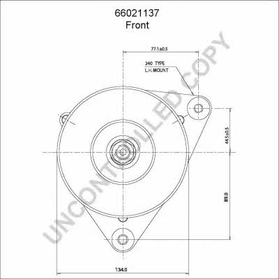 Alternator Prestolite electric 66021137