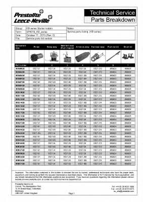 Prestolite electric 860656GB Anlasser 860656GB: Kaufen Sie zu einem guten Preis in Polen bei 2407.PL!