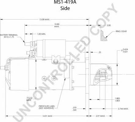 Купити Prestolite electric MS1-419A за низькою ціною в Польщі!